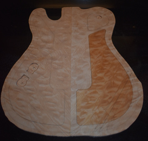 Underside of top plate with poly coat in
                chamber 2 area