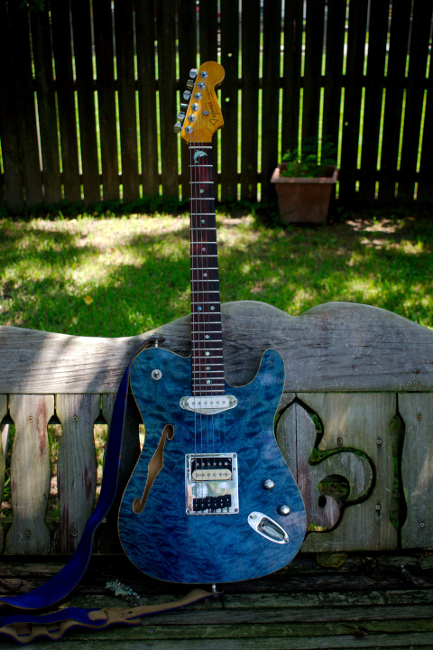 Stelekaster front view